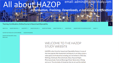 Desktop Screenshot of hazop-study.com