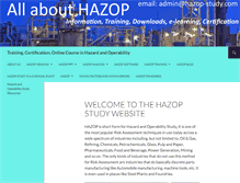 Tablet Screenshot of hazop-study.com